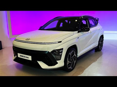 2024 Hyundai Kona N Line – Exterior and Interior / Sports Small SUV
