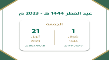 موعد بداية اجازة عيد الفطر ١٤٤٤ للطلاب في السعودية وتاريخ العودة للدراسة