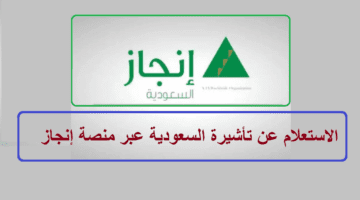 ما هي طريقة الاستعلام عن تأشيرة برقم الطلب من خلال منصة إنجاز؟
