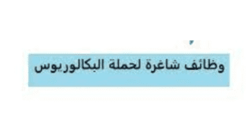 وزارة الإقتصاد تعلن عن أهم الوظائف المتاحة لحملة البكالوريوس والشروط المطلوبة