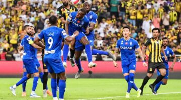 موعد مباراة الهلال والحزم في دوري روشن والقنوات الناقلة لها 