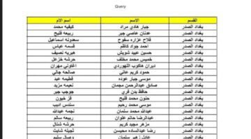 عاجل .. "وزارة العمل" تكشف اسماء المشمولين في الرعاية الاجتماعية بالعراق 2023 عبر مظلتي