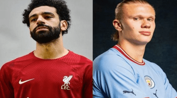 "هالاند وصلاح"يحتلا المرتبة الأولى والثانية في ترتيب الهدافين في الدوري الانجليزي