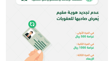 كم غرامة تأخير إصدار هوية مقيم؟ .. "خدمة الجوازات" توضح