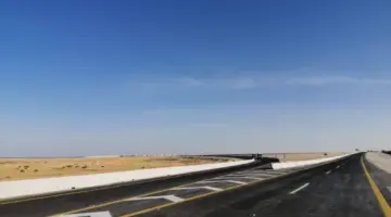 إنجاز جديد من إنجازات هيئة الطرق .. افتتاح طريق العقير سلوى بطول 66 كم