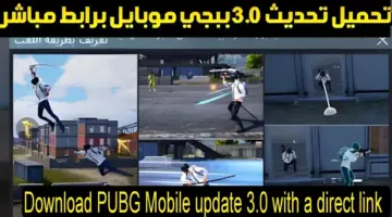 "قوة الظلال" تحميل تحديث ببجي 3.0 آخر إصدار 2024 للأندرويد والآيفون