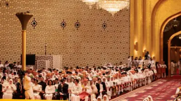 بالصور.. لقطات من احتفالات سلطنة بروناي بزفاف الأمير عبد المتين أشهر العازبين فى آسيا