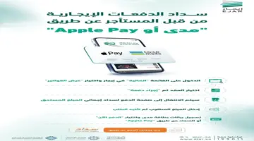 "منصة إيجار" توضح خطوات سداد الدفعات الإيجارية عبر أبل باي