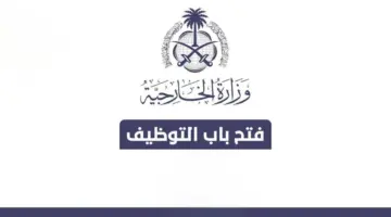 وزارة الخارجية تعلن عن وظائف شاغرة بنظام التعاقد بمزايا تنافسية