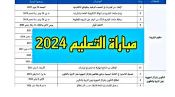 "شوف اسمك الآن" كشوفات PDF كاملة النتائج النهائية لمباراة التعليم 2023 عبر هذا الرابط 2024