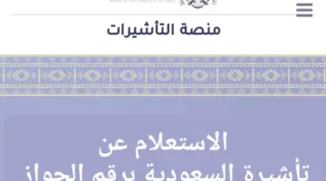 كيف يتم الاستعلام عن التأشيرة برقم الجواز 1445؟ وزارة الخارجية السعودية توضح