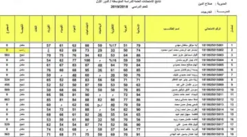 عاجل .. رابط رسمي للحصول على نتائج الثالث متوسط بالاسم 2024 بالعراق للفصل الدراسي الأول 