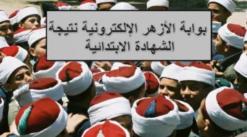 اعرف نتيجتكـ.. رابط بوابة الأزهر الإلكترونية نتيجة الشهادة الابتدائية الفصل الدراسي الأول 2023-2024