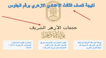 طلابـ الازهر.. نتيجة الصف الثالث الاعدادي الازهري برقم الجلوس عبر البوابة الإلكترونية azhar.eg