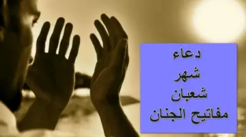 ردده كل يوم.. دعاء شهر شعبان مفاتيح الجنان لطلب الرزق وفك الكرب وقضاء الحاجة