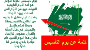 "سعوديون يصنعون المجد".. أجمل كلمة عن يوم التأسيس 2024 للاحتفال بثلاثة قرون من العزة والفخر