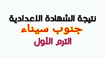 استعلم الآن.. رابط نتيجة الشهادة الاعدادية جنوب سيناء 2024 بالاسم ورقم الجلوس