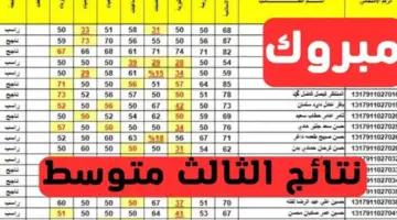 وزارة التعليم العراقية نتائج الثالث المتوسط 2024 الدور الأول عبر هذا الرابط