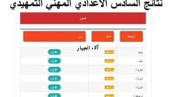 "ظهرت الآن" رابط الاستعلام عن نتائج السادس المهني التمهيدي 2024 العراق عبر موقع نتائجنا