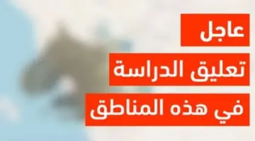 عاجل: قرار تعليق الدراسة غدًا في عدد من مناطق المملكة بسبب سوء الأحوال الجوية