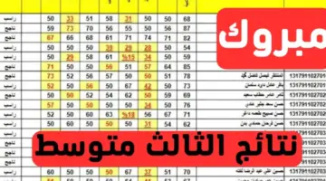 عاجل ظهور نتائج الثالث متوسط بالعراق الدور التمهيدي 2023- 2024 البصرة والرصافة والكرخ ومحافظات أخرى