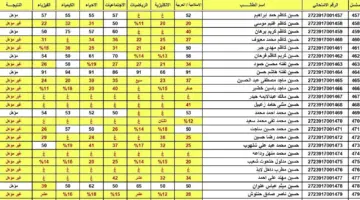 "ظهرت رسمياً" الاستعلام عن نتائج السادس الابتدائي الدور التمهيدي لعام 2024