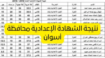 "وزارة التربية والتعليم" توضح كيفية الاستعلام عن نتيجة الشهادة الإعدادية 2024 محافظة أسوان