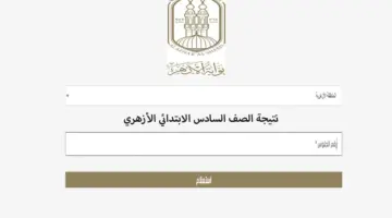 "من هُنا" نتيجة الشهادة الابتدائية الأزهرية برقم الجلوس فقط 2024 عبر بوابة الأزهر الشريف azhar.eg