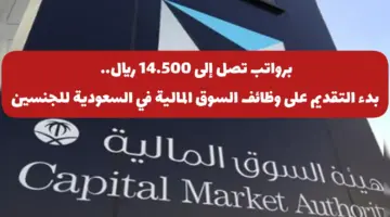 "هيئة السوق المالية" تعلن عن برنامج تأهيل الخريجين المتفوقين للدفعة الثالثة عشر