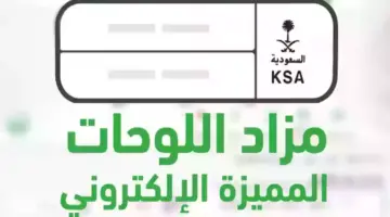 اليوم هو الأخير في مزاد اللوحات الإلكترونية عبر منصة أبشر والمرور يوضح طريقة المشاركة