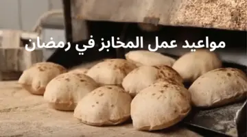 رسميًا .. التموين تعلن عن مواعيد عمل المخابز في رمضان 2024