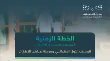 "وزارة التعليم" تعلن عن موعد التسجيل بالمدارس ورياض الأطفال 1446