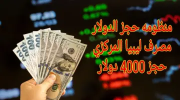 استعلام منظومه حجز الدولار مصرف ليبيا المركزي لحجز 4000 دولار عبر الرابط الرسمي fcms.cbl.gov.ly