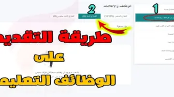 "12,519 وظيفة متاحة" .. التعليم يعلن خطوات التقديم على وظائف وزارة التعليم السعودية 1446 والموعد النهائي للتسجيل