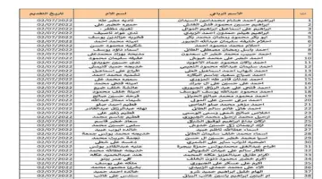 تحميل كشوفات المقبولين في الرعاية الاجتماعية الوجبة الأخيرة عبر منصة مظلتي