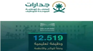 مازال التقديم مستمراً قدم الآن على الوظائف التعليمية 1446 من جدارات