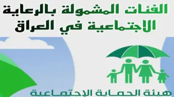 الاستعلام عن أسماء الرعاية الاجتماعية في العراق 2024 والفئات المشمولة بالدعم
