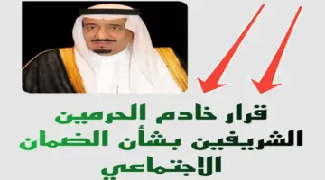 خادم الحرمين يوجه بصرف 3 مليار ريال لمستفيدي الضمان تعرف على نصيب الفرد