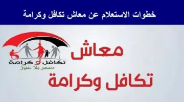 "بالرقم القومي" طريقة الاستعلام عن تكافل وكرامة عبر وزارة التضامن الاجتماعي 2024