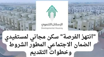 بشرى سارة .. شروط ميسرة للحصول على منزل مجاني لمستفيدي الضمان الاجتماعي