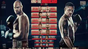تايسون فيوري ضد أوسيك.. تركي آل الشيخ يعلن نزالات Undercard لـ حلبة النار