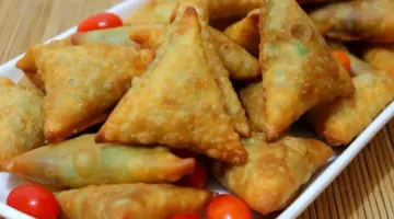 طريقة عمل السمبوسة بالعجينة المضبوطة وبحشوة المطاعم