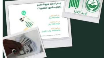 " الجوازات" تبدأ غرامة تأخير تجديد هوية مقيم بعد ثلاث أيام من صلاحية سريانها
