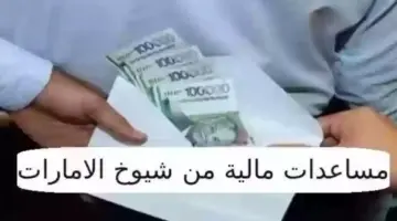 كيف يمكن الحصول على مساعدات مالية من شيوخ الإمارات؟