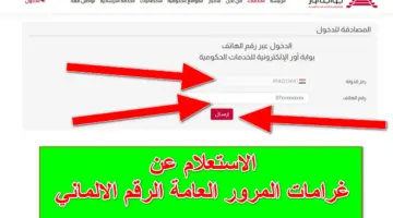 استعلم الآن.. غرامات المرور العامة الرقم الالماني تعرف على قيمة مخالفة سياراتك في لحظة