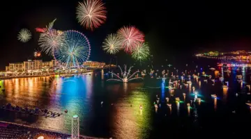 اماكن الالعاب النارية في عيد الفطر 2024 بالسعودية ومواعيد انطلاقها
