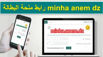 هُنا .. رابط منحة البطالة minha anem dz للتسجيل الحصول على الدعم إلكترونياً بكل سهولة