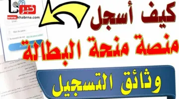 جدد الآن .. رابط الوكالة الوطنية للتشغيل للتسجيل والحصول على منحة البطالة للعاطلين بالجزائر
