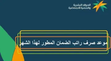 ما هو موعد صرف راتب الضمان الاجتماعي المطور في رمضان 1445؟ " الموارد البشرية" توضح