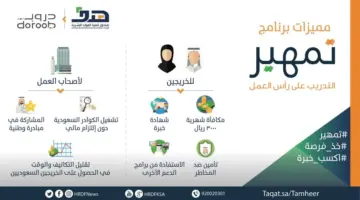 " رسميًا" اليوم إعادة فتح باب التسجيل في منتج تطوير الخريجين تمهير 1445